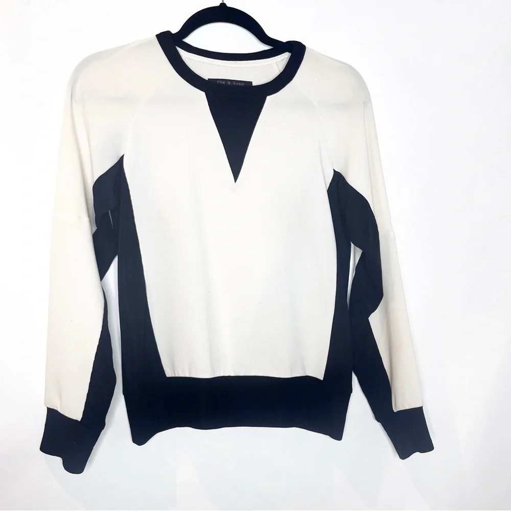 Rag & Bone For Intermix Color Block Sweater - Picture 1 of 4